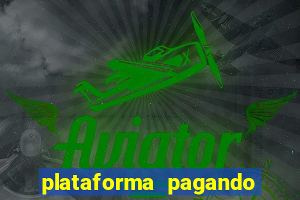 plataforma pagando bonus no cadastro